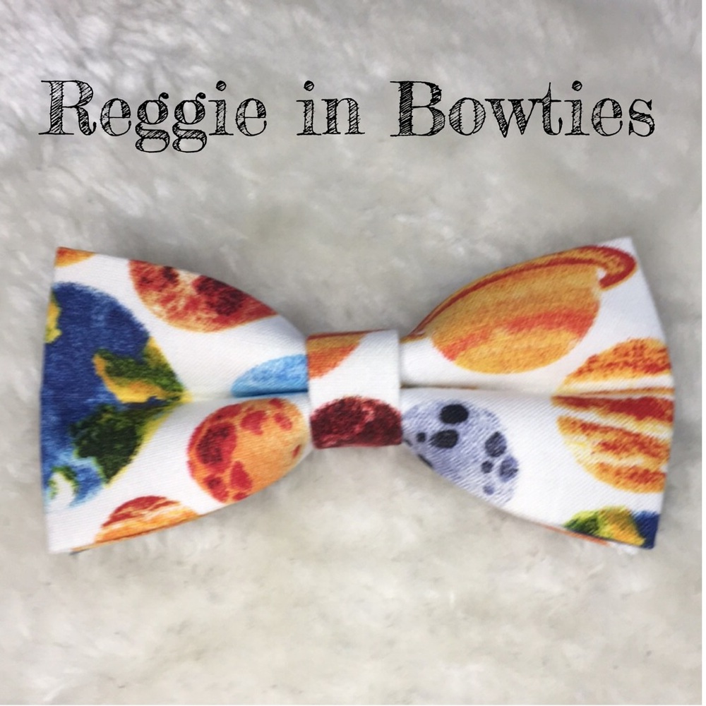Pet Bowtie in The Solar System Print